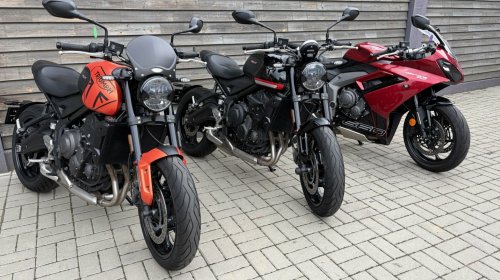 Triumph Trident 660 Orange